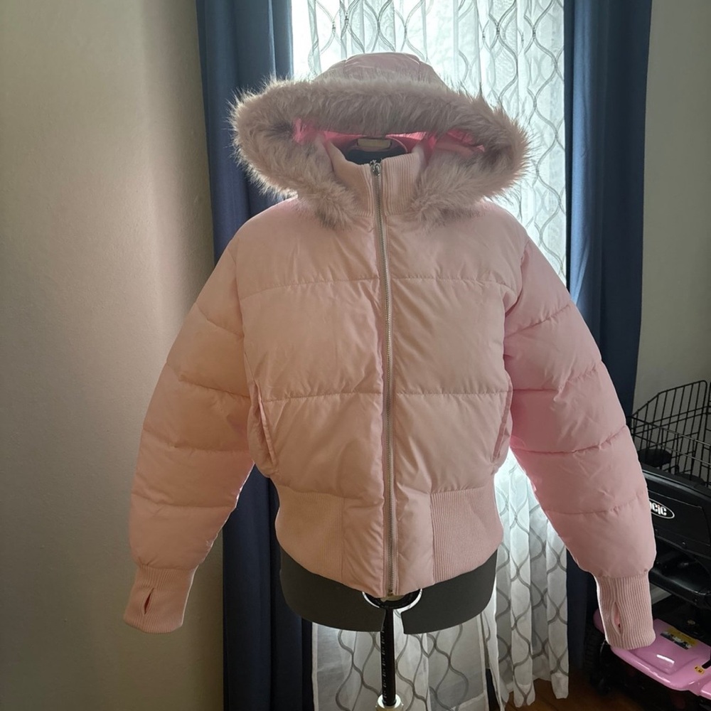 Pink coat